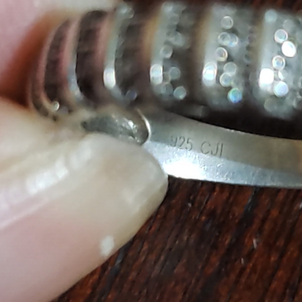 Sterling silver ring - Picture 3 of 4